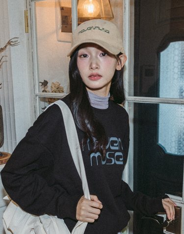 [메이븐뮤즈] 리드 코듀로이 볼캡 FR_BG (MCXSCF102BGFR)