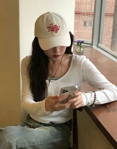 [메이븐뮤즈] 리드 아이엠 볼캡 FR_CE (MSYSBC103CEFR)