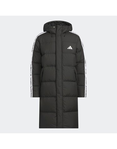 [갤러리아] [MENS OUTDOOR] 3-스트라이프 레귤러 핏 롱 다운 코트 (JZ8731)