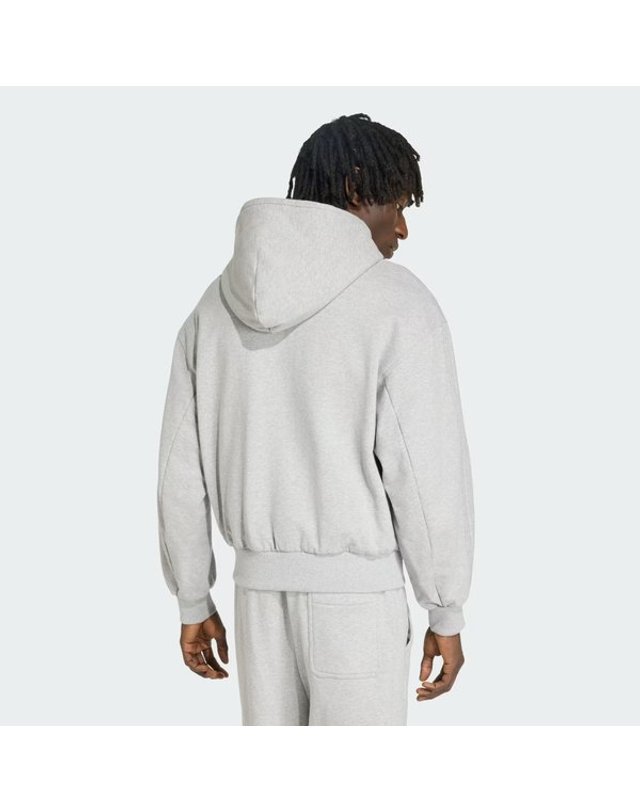 아디다스 [갤러리아] [MENS ORIGINALS] 프리미엄 에센셜 후디 집업 (KR6987) 착용컷