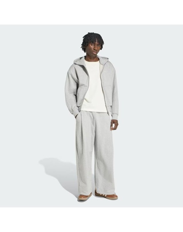 아디다스 [갤러리아] [MENS ORIGINALS] 프리미엄 에센셜 후디 집업 (KR6987) 착용컷