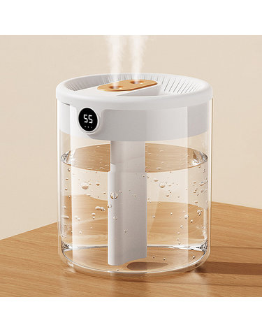 [웰스온] 공간 USB 무드등 가습기(화이트) (1.3L)