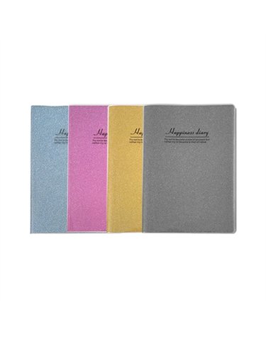[보리보리] 반짝이 수첩노트5 happines fiary