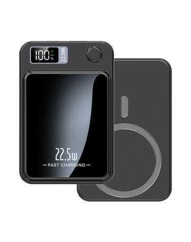 맥세이프 무선충전 보조배터리 10000mAh 블랙 BLACK