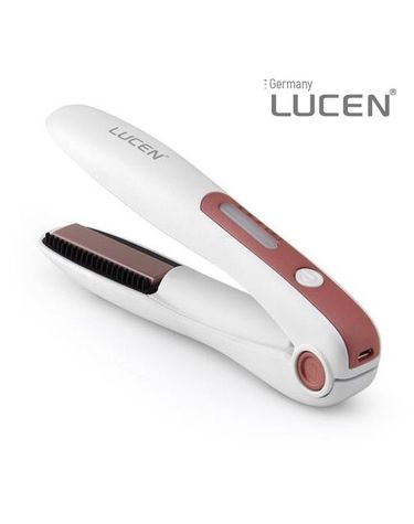 루센195 간편 USB충전식 휴대용 헤어 매직기 고데기