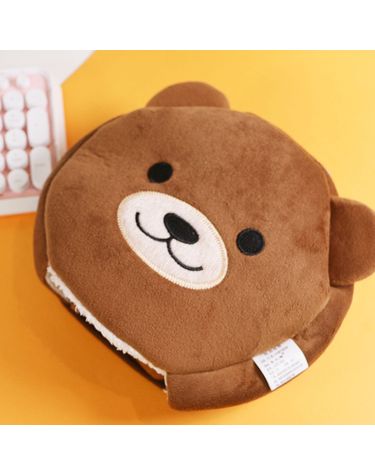 곰돌이 온열마우스패드갓샵 USB 발열 온열 귀여운