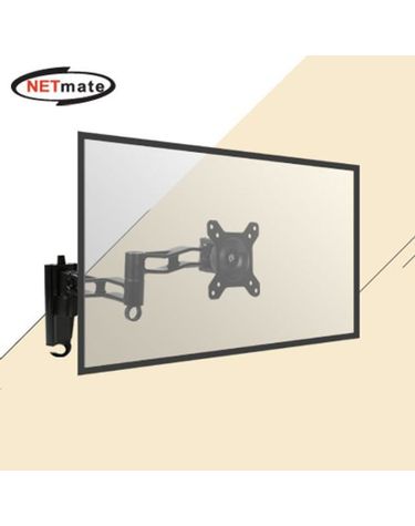 NETmate TV 모니터 관절 벽걸이 거치대13~27in 20kg