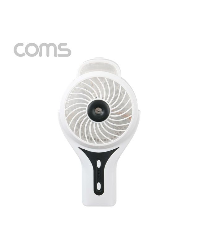 알티피아 USB 선풍기 리튬배터리 충전 80mmWhite 토네 IB357 착용컷