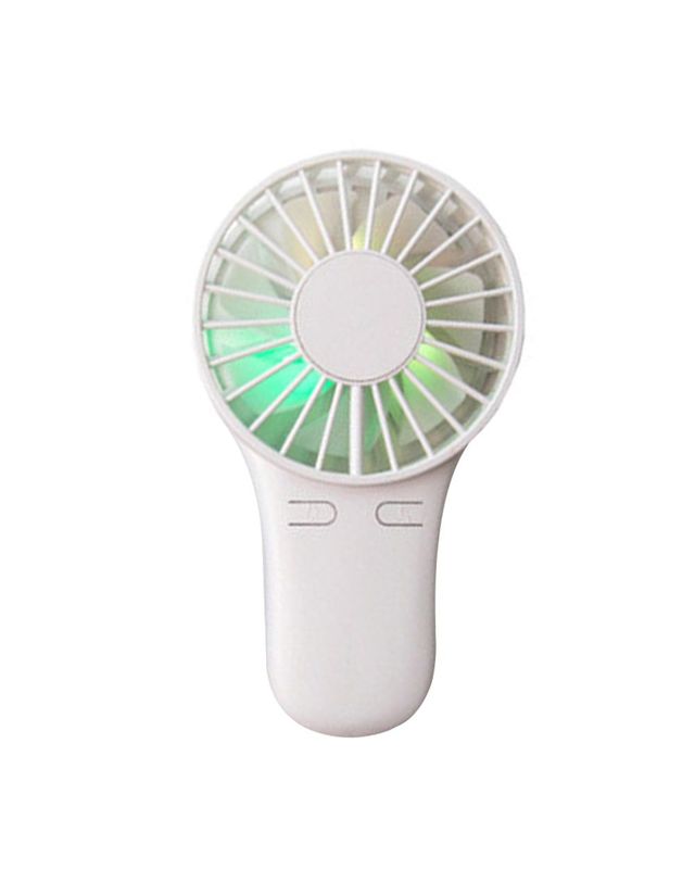알티피아 단순생활 LED 휴대용선풍기 착용컷