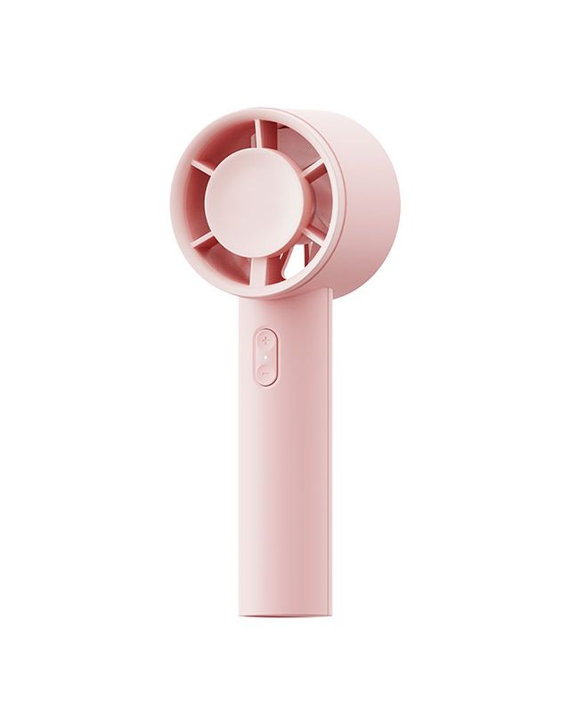 알티피아 미니선풍기 핸디선풍기 손풍기 핸디팬 휴대용 핑크 착용컷