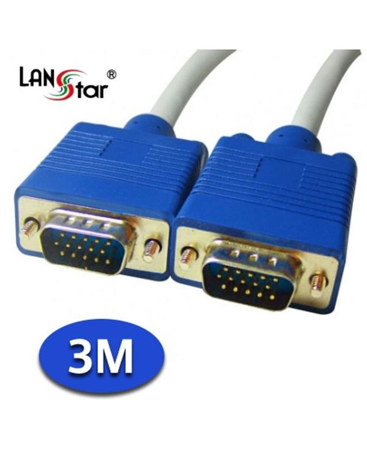 [알티피아] 보급형 RGB 15핀 숫숫 모니터 케이블 3M EOOBXX03894
