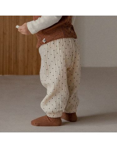 [보리보리] SIZE~6Y 진저 도트 바지
