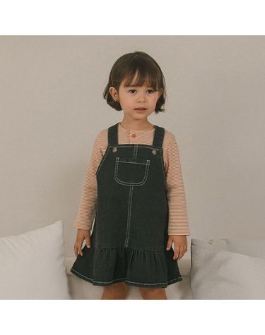 [보리보리] SIZE~6Y 코티지 데님 원피스