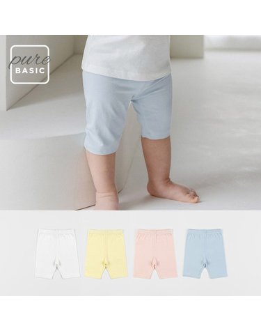 [보리보리] SIZE~6Y 퓨어 베이직 5부 레깅스