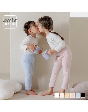 [보리보리] SIZE~6Y 퓨어 베이직 레깅스