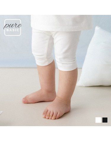 [보리보리] SIZE~6Y 퓨어 베이직 7부 레깅스