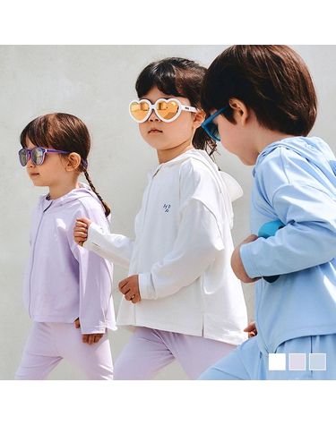 [보리보리] SIZE~6Y UV 아이스 후드 점퍼
