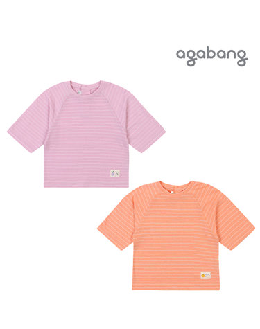 [보리보리] 러브ST7부티셔츠PURPLE,ORANGE_01P551004
