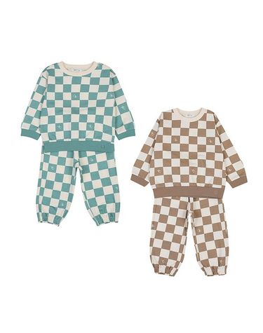 [보리보리] 주드체커보드상하CAMEL,MINT_01R553001