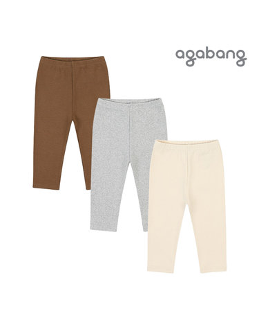 [보리보리] 위니베이직레깅스IVORY,MELANGREY,BROWN_01Q752002