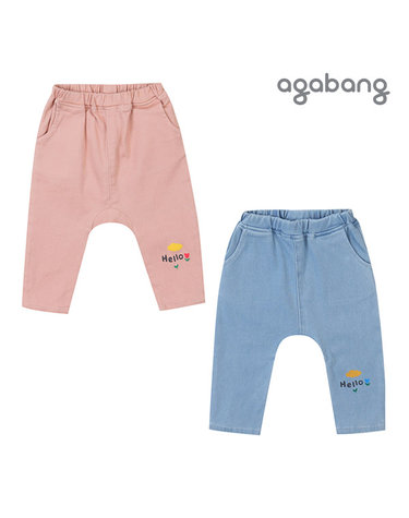 [보리보리] 주니롱배기바지BLUE,PINK_01P152003