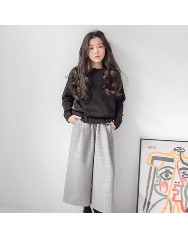 [보리보리]  아몬 체크 팬츠