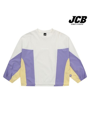 [보리보리] 절개 배색 티셔츠
