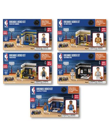 [보리보리] NBA 블록 락커 플레이세트 랜덤 1개