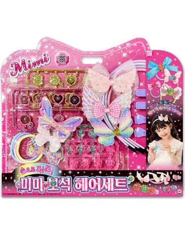 [보리보리] 손으로 톡톡 미미 보석 헤어세트