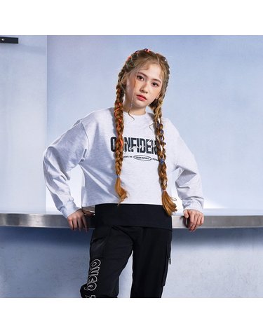 [보리보리] 여아 레이어드 크롭 T-shirt