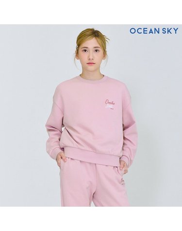[보리보리] 여아 원 포인트 맨투맨 티셔츠-DEJG5153B0P