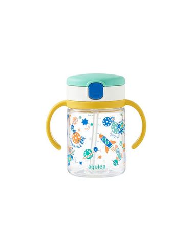 [보리보리]  AQ 빨대컵 200ml +타입 그린