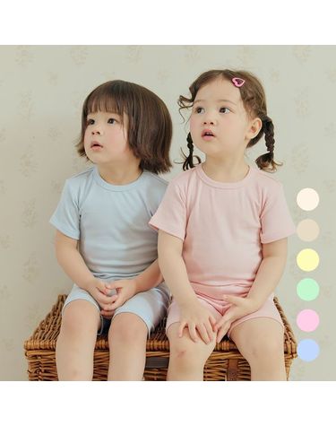 [보리보리] 썸머골지ST 5부 실내복5color