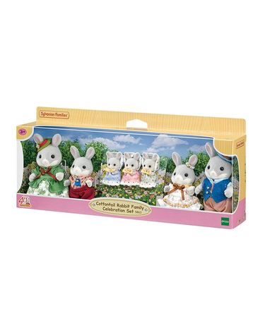 [보리보리] 5863-실바니안 40주년 솜토끼 가족 세트