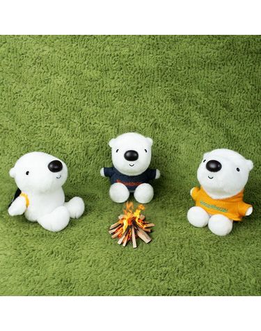 [보리보리] 고무고무 북극곰 MZ직장곰 키링 가방고리 백참 인형 3종