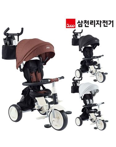 [보리보리] 삼천리 샘트라이크콤팩트 2026년형 유모차형 세발자전거