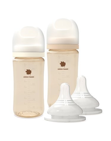 [보리보리]  베베그로우 PPSU 젖병 트윈팩 280ml+젖꼭지 택1