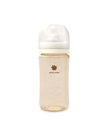 [보리보리]  베베그로우 PPSU 젖병 280ml 크림 M size
