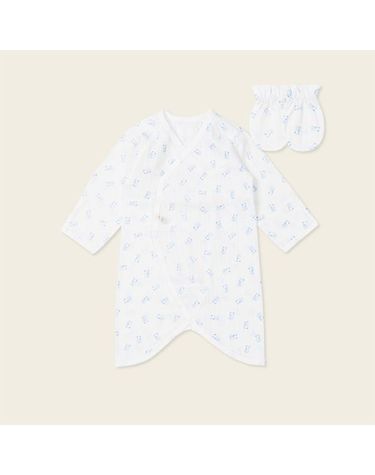 [보리보리]  루루베어배내가운손싸개세트MKSNBW10