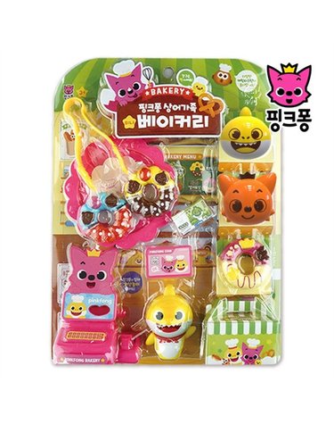 [보리보리] 핑크퐁 상어가족 미니 베이커리