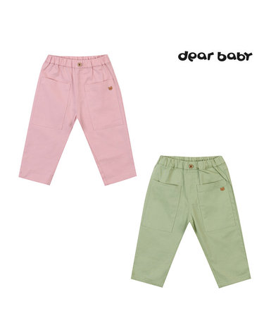 [보리보리] 로잉컬러배기바지KHAKI,PINK_01P532004