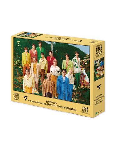 [보리보리] 직소퍼즐-세븐틴 1000P-4집 앨범 리패키지 섹터 17 뉴비기닝