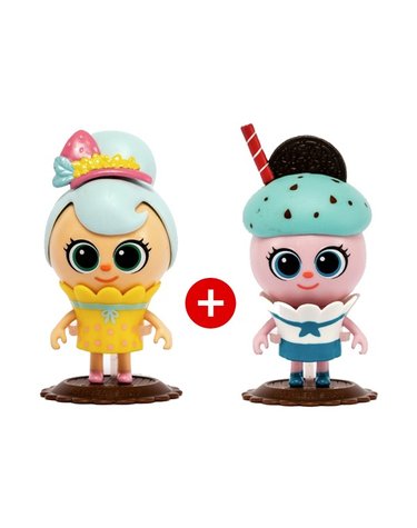 [보리보리] 브레드이발소 미니컵 파스텔봉봉코튼캔디+블루베리레몬크림