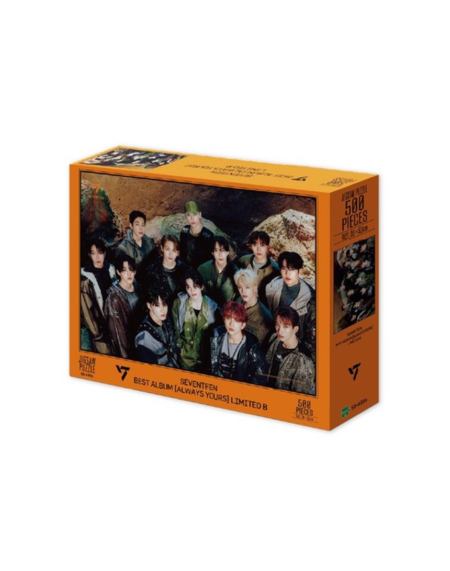 토이트론 [토이트론] [보리보리] 직소퍼즐-세븐틴 500P-베스트 앨범 LIMITED B EOTRXX00505