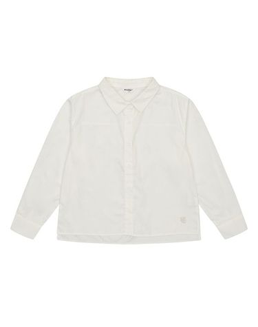 [보리보리] 여아 언발 트임 솔리드 셔츠 23C5351_WT