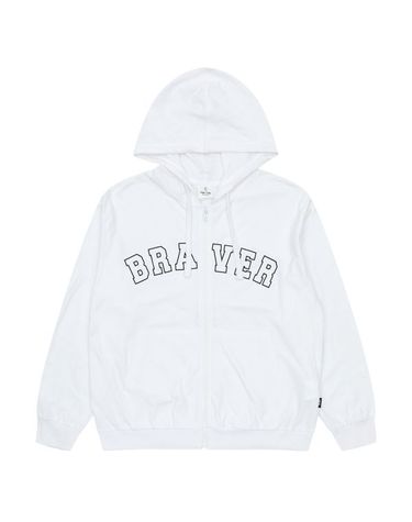 [보리보리] 여아 코튼 빅로고 후드 점퍼 22P0151_WT
