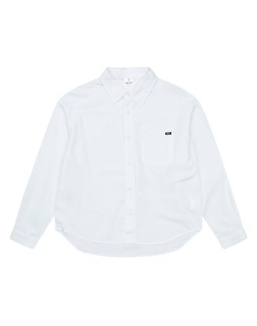 [보리보리] 여아 라벨 포인트 오버핏 셔츠 22P0381_WT