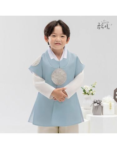 [보리보리] 남하늘사용보 아동한복 남아한복 AM242
