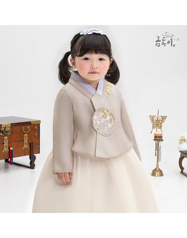 [보리보리] 여베이지꽃당의 아동한복 여아한복 AW142