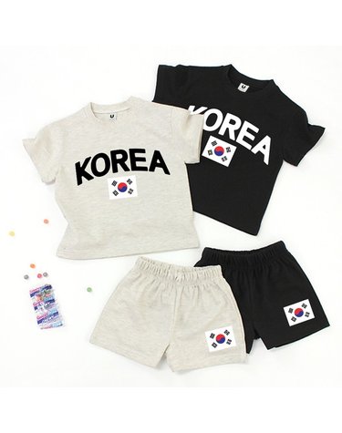 [보리보리] 반팔 코리아세트